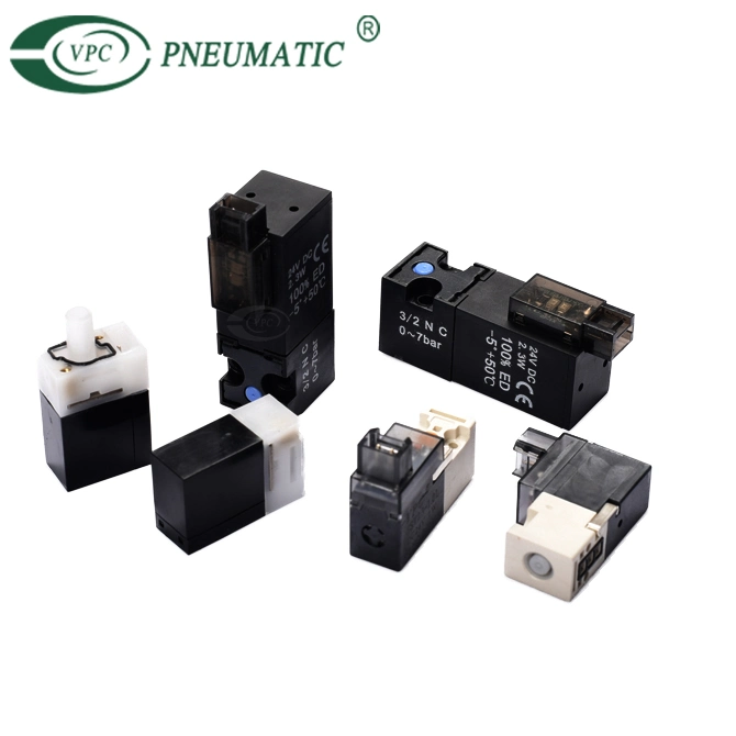 10mm (15mm) DC24V 3/2 Micro Plastic Solenoid Valve for Sock Knitting Machine